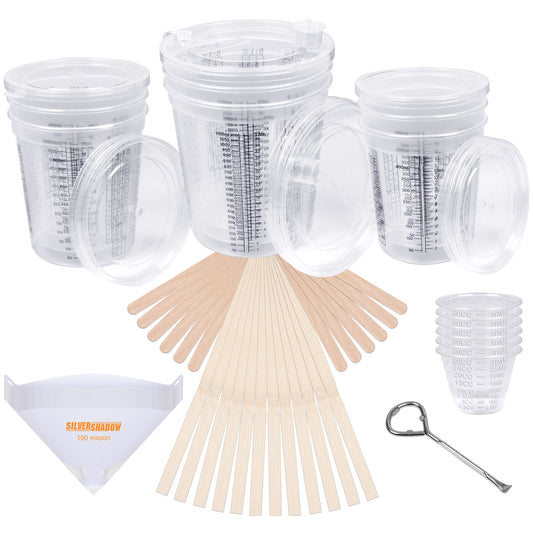 Silvershadow Paint Mixing Cups Kit